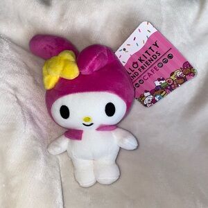 My melody plush keychain